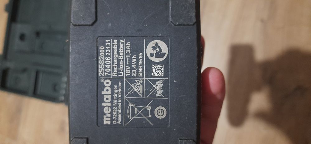 Шуруповерт Метабо BS 18