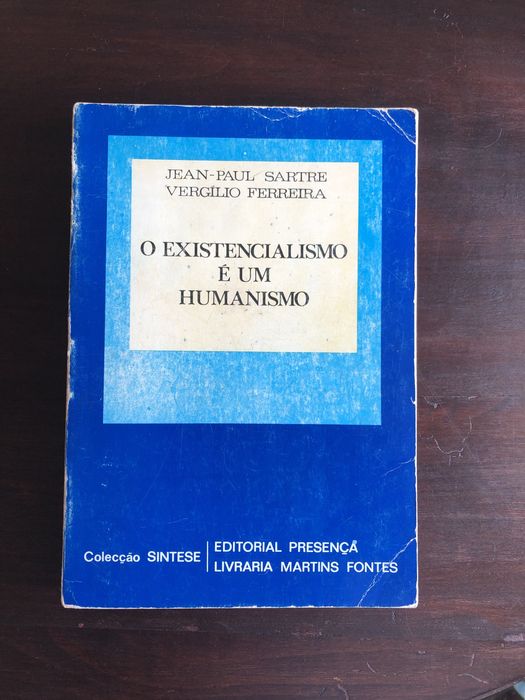 SARTRE O Existencialismo é um Humanismo trad. VIRGÍLIO FERREIRA