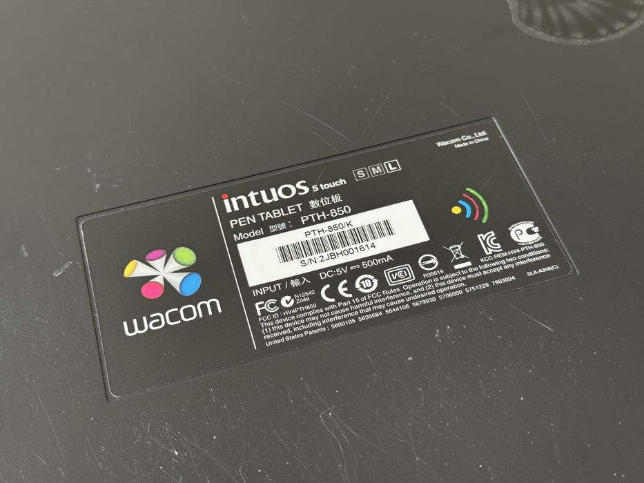 Графічний планшет Wacom Intuos 5 Touch L (PTH-850) | Професійний