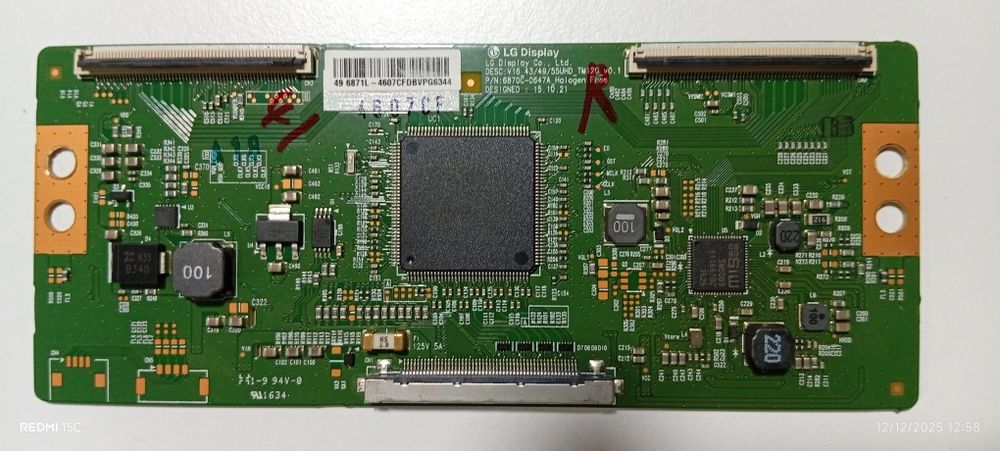 LG Led peças 49-UH-603