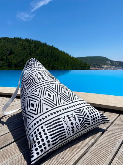 Almofada / Puff de Praia, Piscina, Campo, Casa,… - ENTREGA IMEDIATA