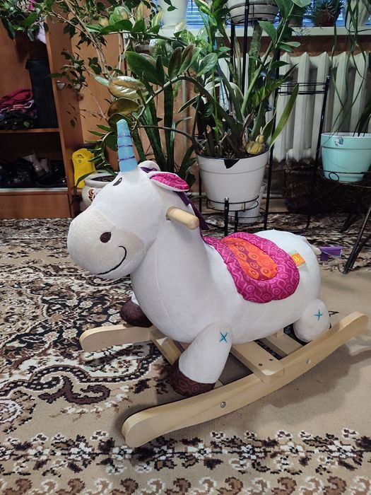 Баттато качалка Battat серії «Родео»  єдиноріг Діллі-Доллі. Поні коник