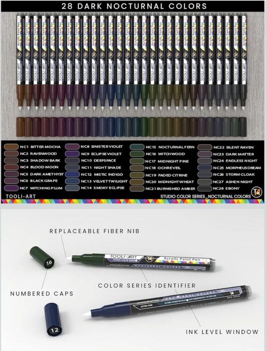 Маркеры Tooli Art