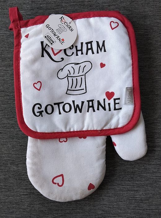 Wyprzedaż Nowa rękawica kuchenna i łapka