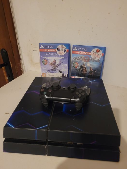 Ps4 500gb com 2 jogos
