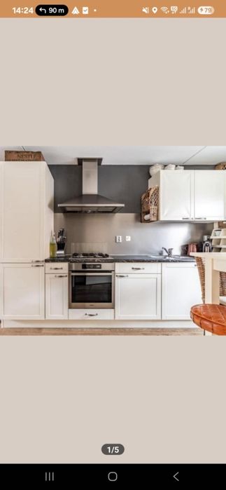 Kuchnia biała 4 metrowa