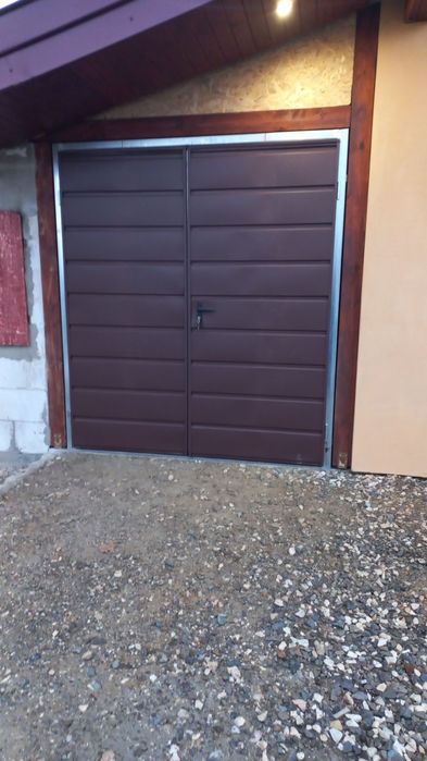 Garaż blaszany  Brama na wymiar