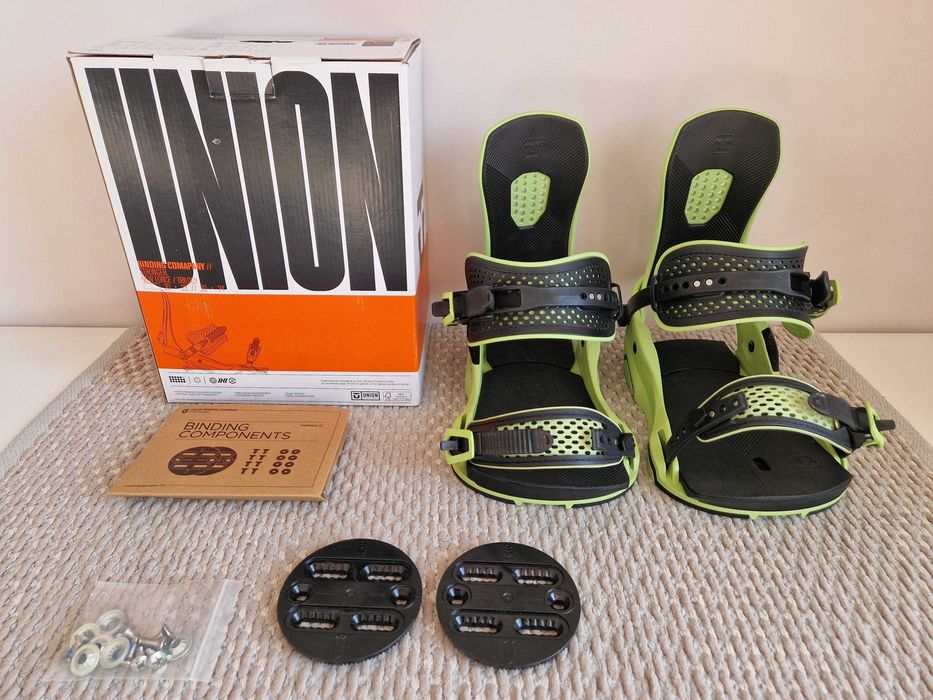 Wiązania Snowboardowe UNION FORCE Green rozmiar L