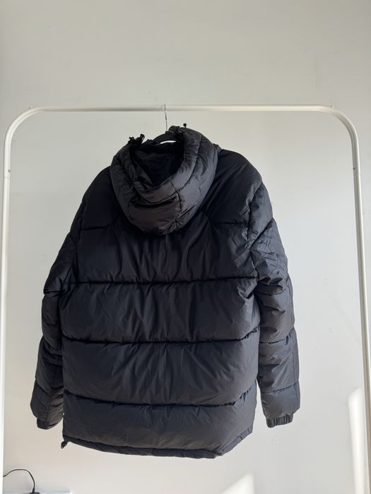 Casaco Polo Ralph Lauren acolchoado com capuz preto tamanho M
