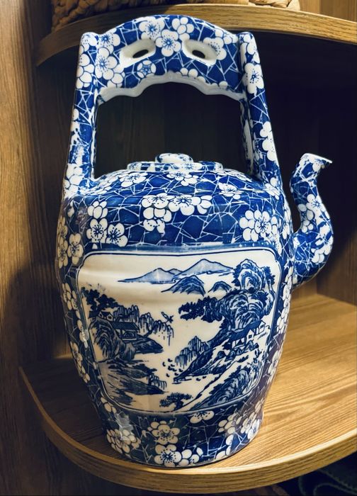 Заварочный чайник Фаянс Китай Подарок Сувенир