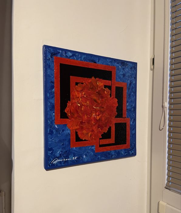 Obraz. Akryl. Abstrakcja.