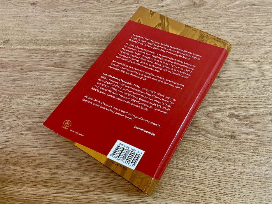 Książka „Jak przemijający cień” - Antonio Munoz Molina