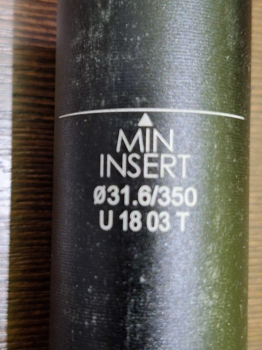 Oryginalna sztyca GHOST do siodełka z mocowaniami