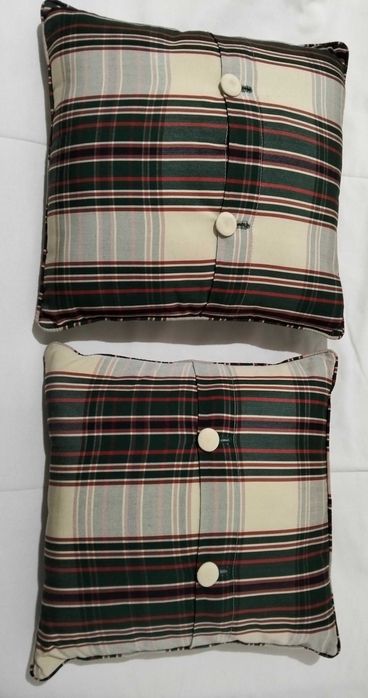 Conjunto de 2 almofadas decorativas