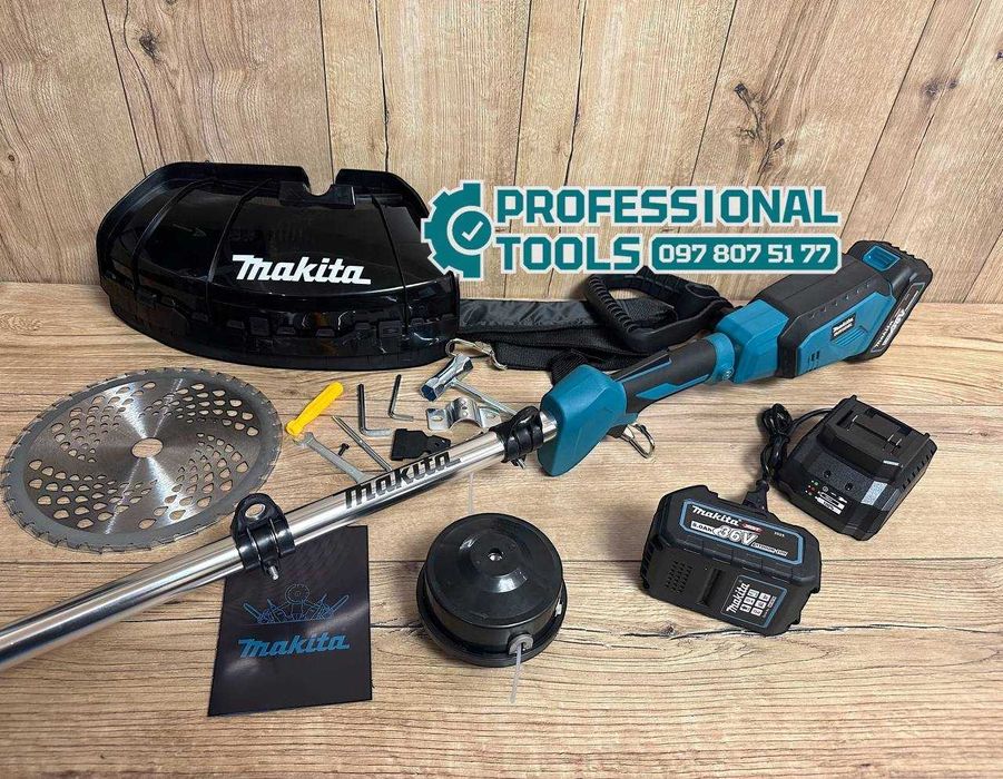Аккумуляторный триммер косилка Makita DUR501BL 36V-8A косарка Траворіз