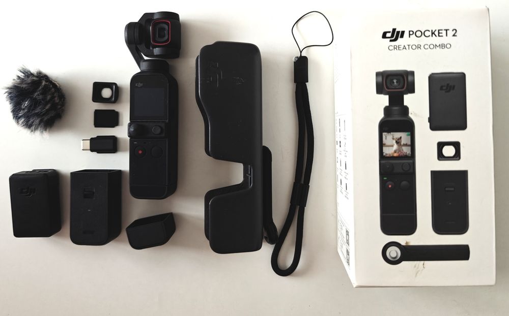 DJI Pocket 2 Creator Combo - zestaw z etui, mikrofonem i baterią