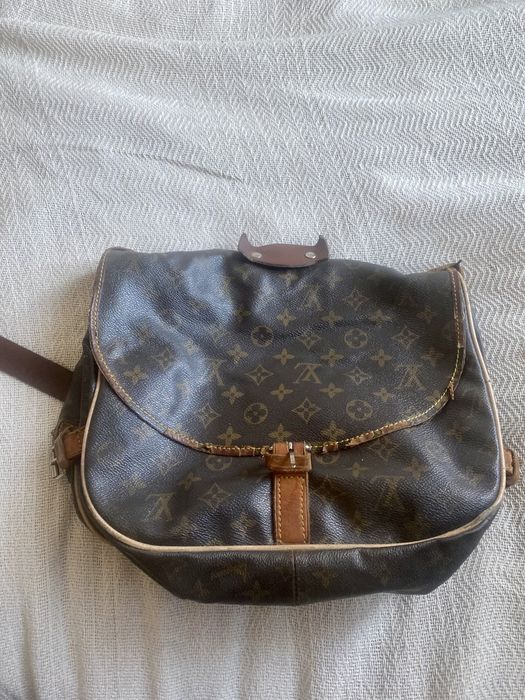 Louis Vuitton Double Messenger Bag uszkodzona