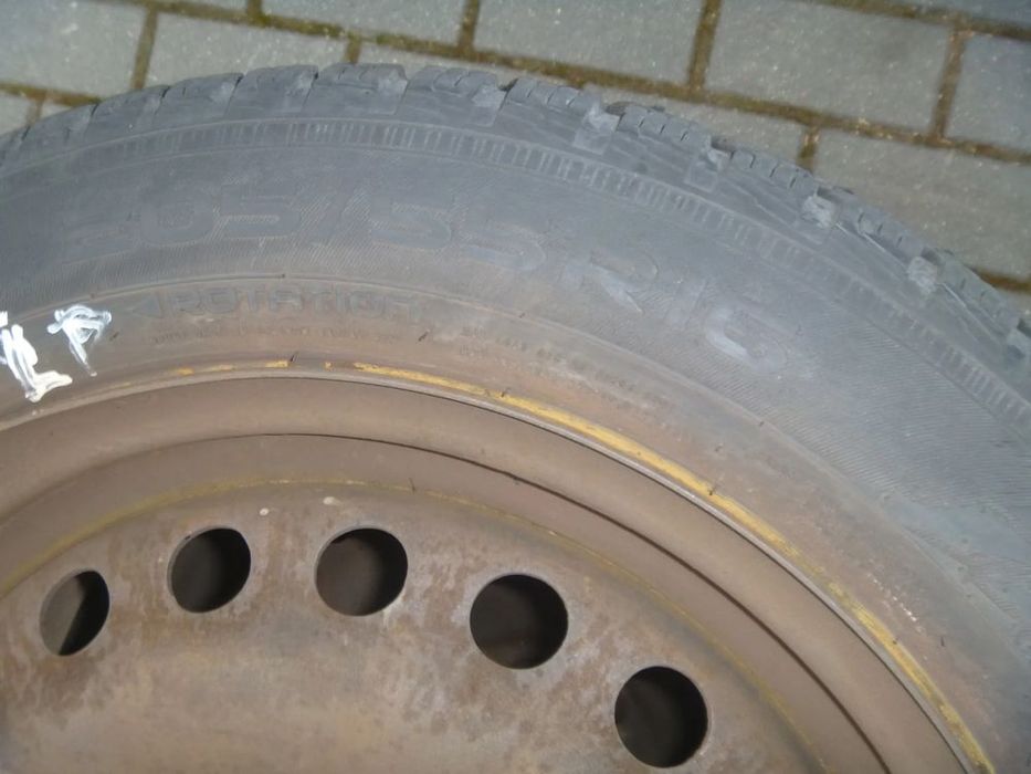 felgi stalowe z oponami ford focus mk3 16 6.5 5x108 et50