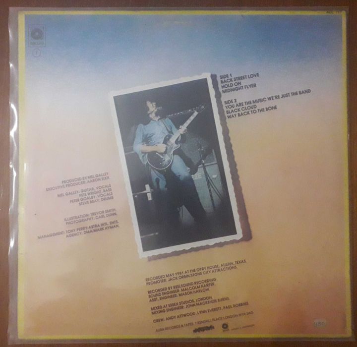 Trapeze Live in Texas disco de vinil