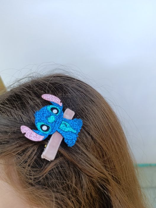 Заколочки Стіч, Скай, Лабубу, Еверест