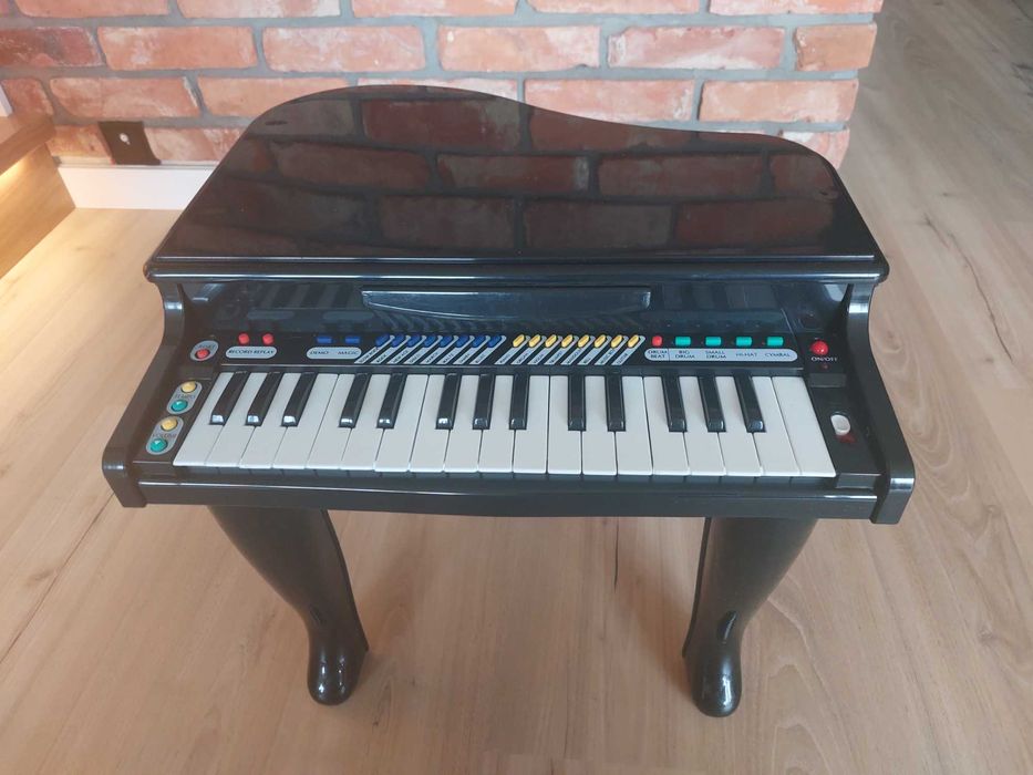 Fortepian elektroniczny dla dzieci ze stołkiem