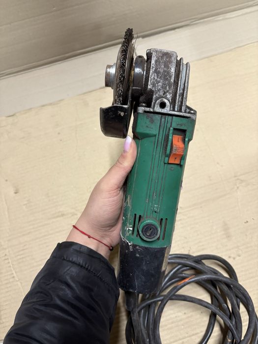 Szlifierka przecinarka kątowa kątówka do stali metalu fleks gumówka