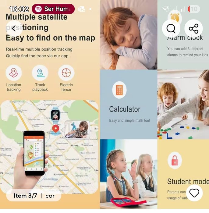 Smartwatch infantil 4G