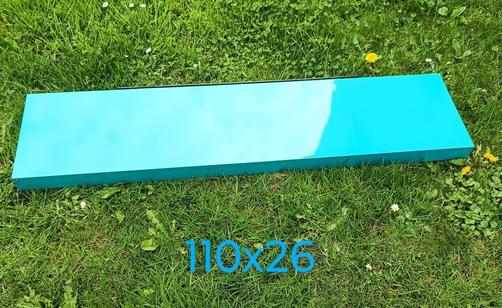 Półka Ikea zielona morska turkusowa