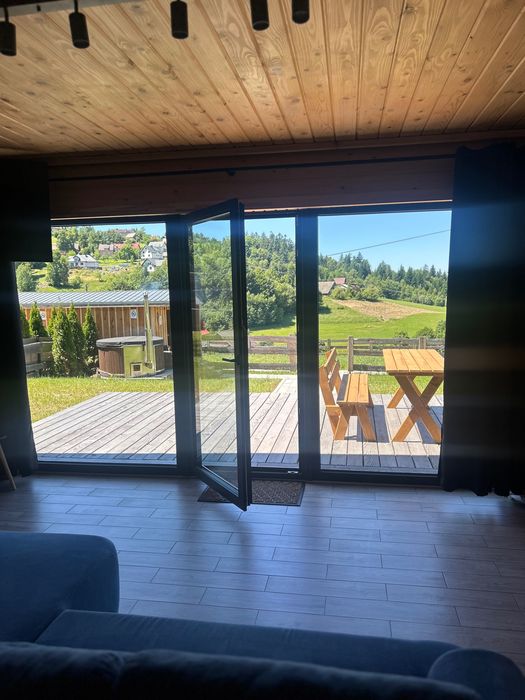 Domki z sauną i jacuzzi -Beskidy/ Koniaków/ widok na góry