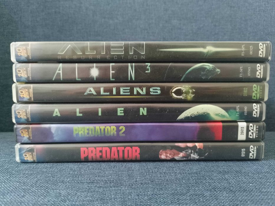 Alien - Obcy i Predator kolekcja dvd