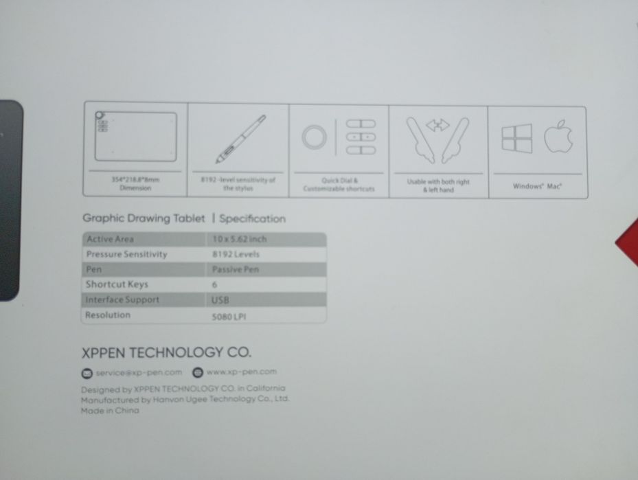 Tablet graficzny XP PEN Deco 03
