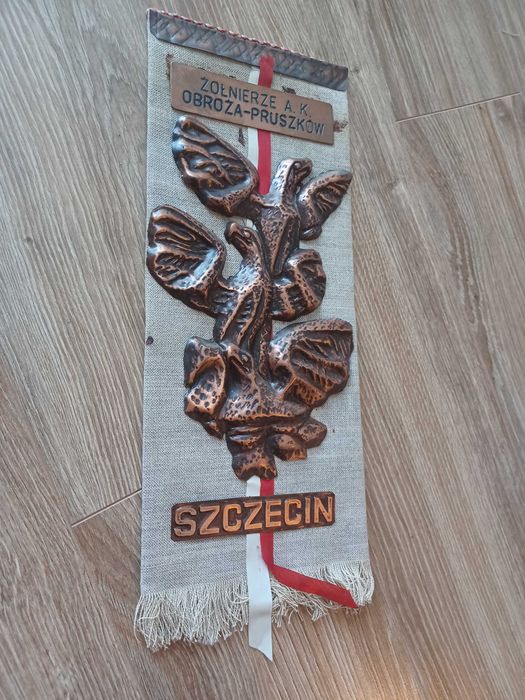 Pamiątkowy Proporczyk Patriotyczny – Żołnierze A.K. "Obroża" Pruszków