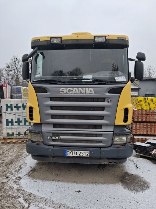 Scania R420  SCANIA HDS z chytakiem