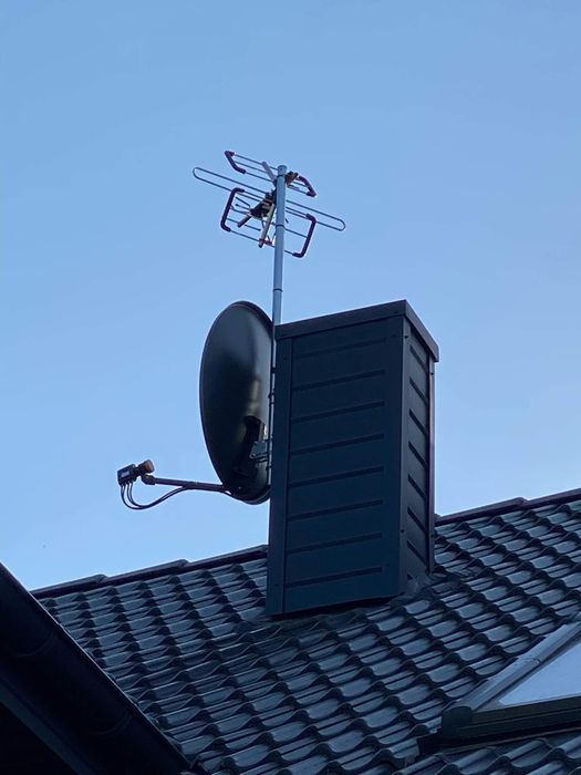 Pogotowie Antenowe Montaz Anteny Ustawienie Naprawa Anten Sat Dvbt2 Naziemne Serwis całych instalacji  kablowych  Telewizora na ścianie  Fachowiec
