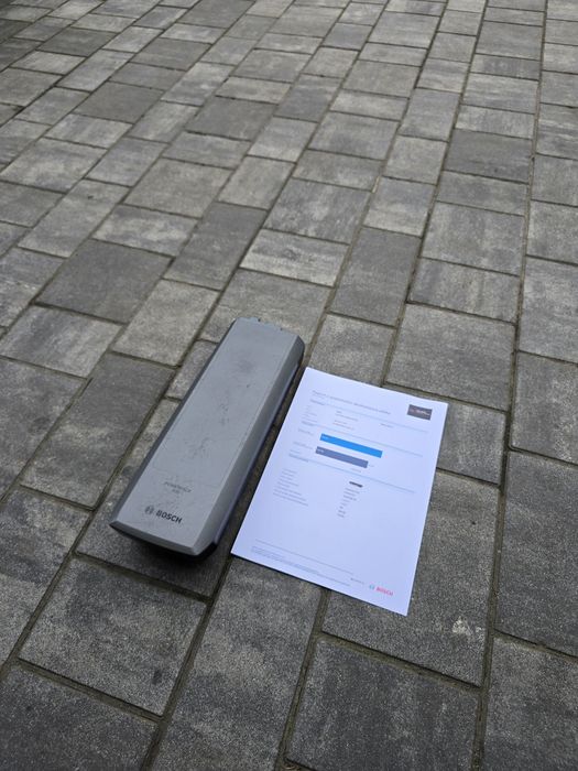 Bateria Akumulator BOSCH POWERPACK 500Wh na bagażnik 254 cykle 83% spr