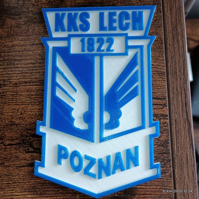 Logo Lech Poznań 3d