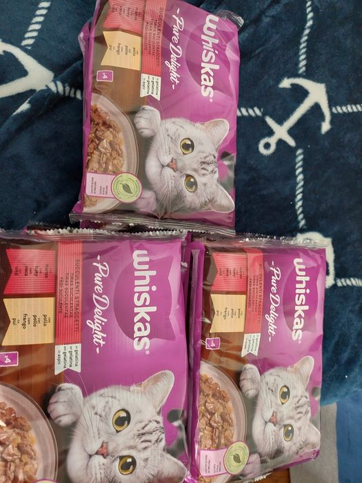 Whiskas Pure Delight 17 paczek