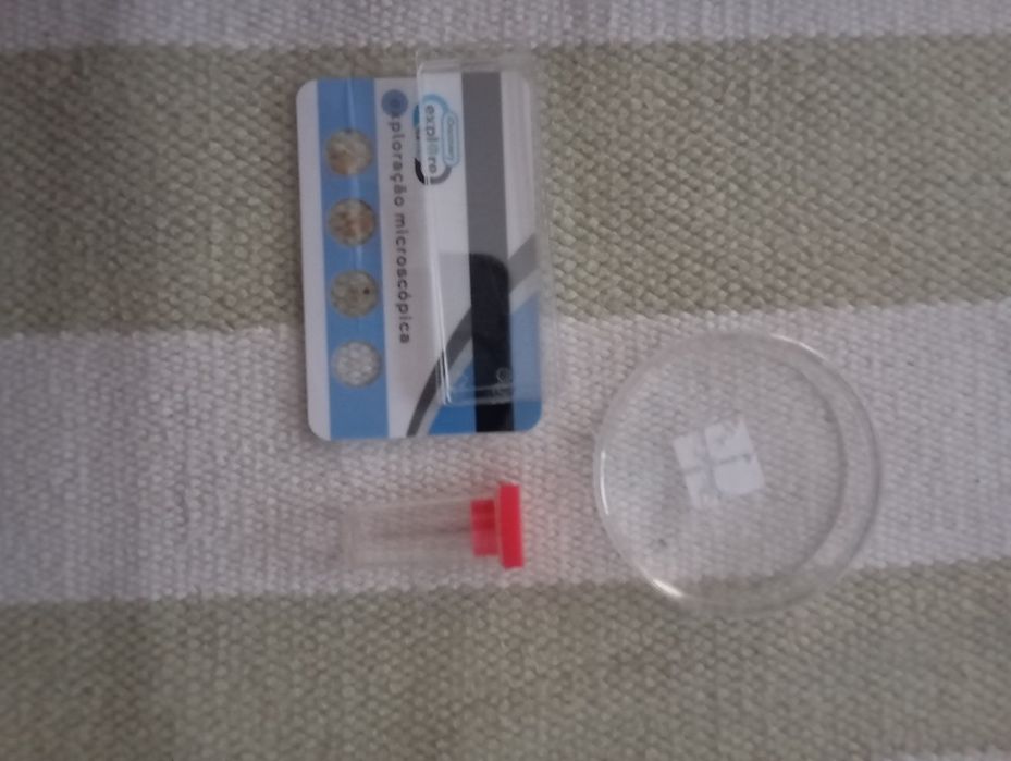 Conjunto de microscópio