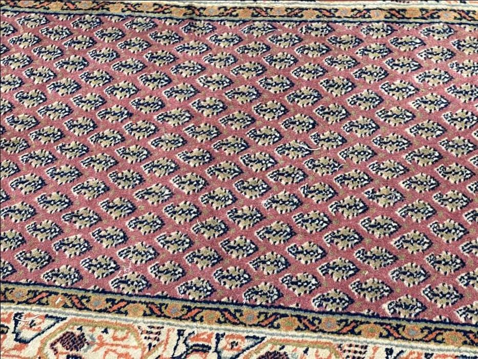 Dois Tapetes Persas SAROUGH MIR originais, com 140cm x 70cm, feitos à mão em lã sobre algodão