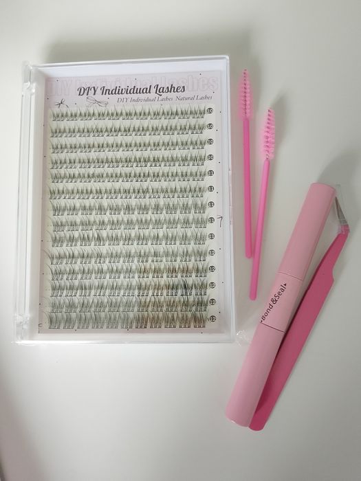 Rzęsy bondingowe kępki rzęs sztuczne rzęsy doklejane