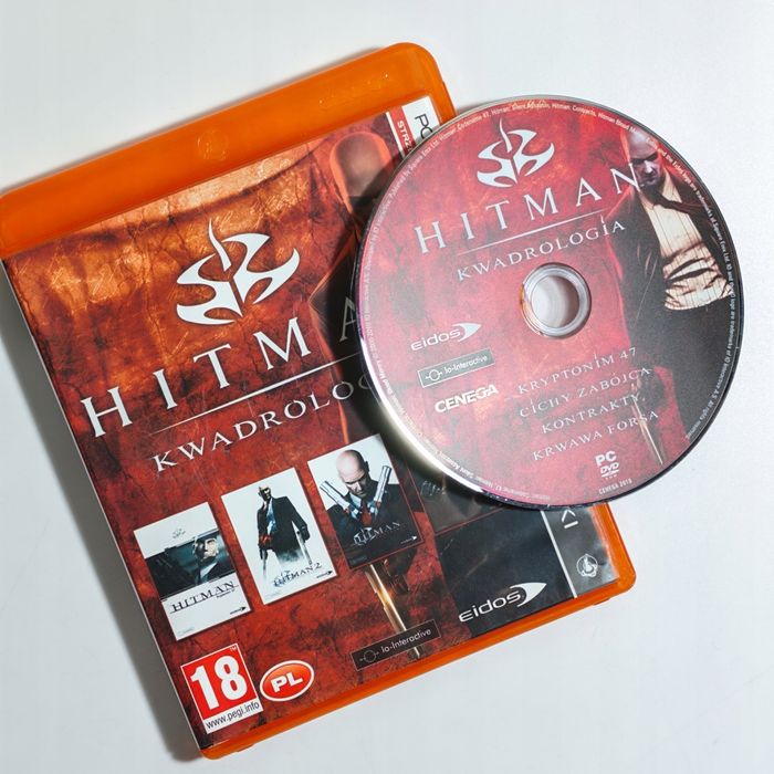 Gra PC - Hitman Kwadrologia- polskie klasyki -komplet