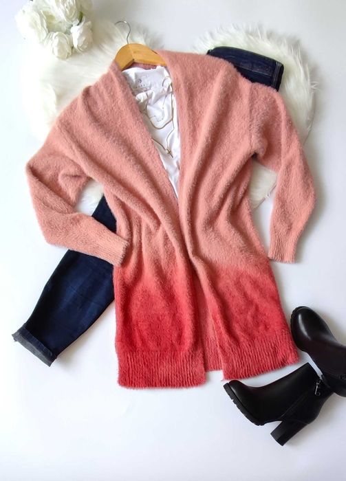 Długi kardigan ombre Orsay S – miękki, kobiecy i stylowy