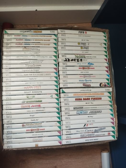 Nintendo Wii gry.