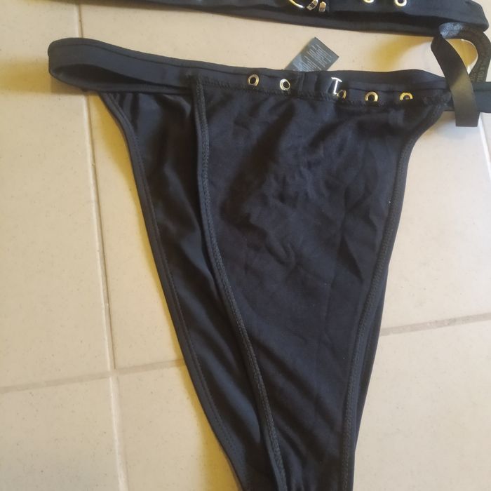 Bikini czarne nowe rozmiar L Boohoo