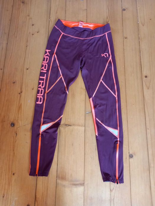 Kari Traa Myrbla Tights - Second Hand Legginsy do biegania damskie - L