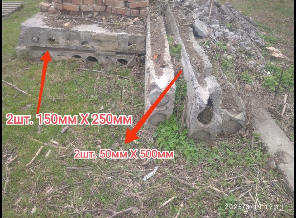 ЖБ панелі, в наявності все, як на фото...