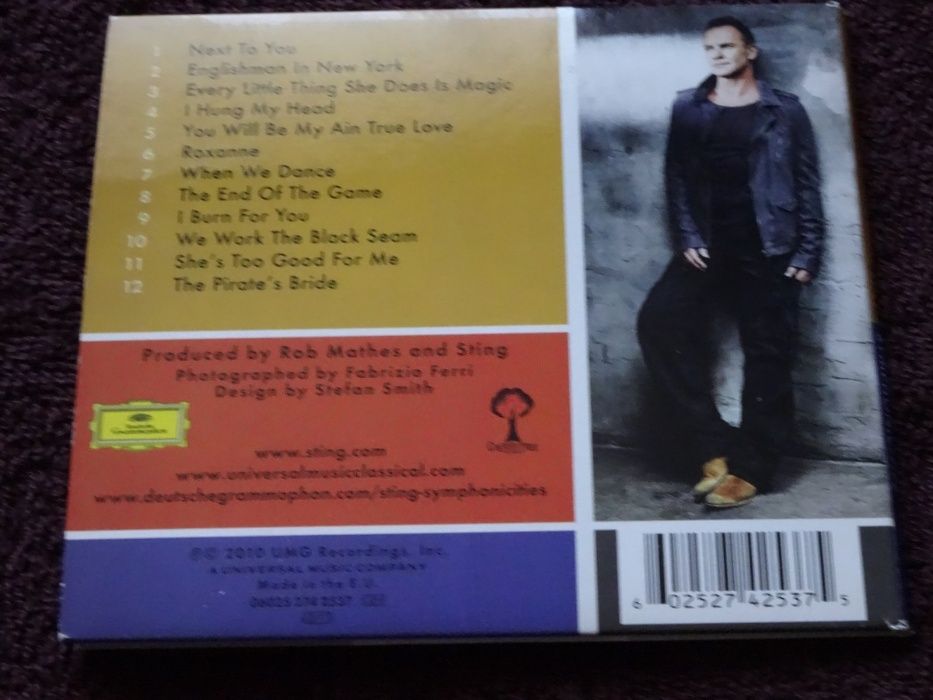 STING_Symphonicities CD _NOWA 2010