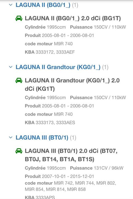 Embraiagem nova para motor Renault 2.0l dci typo laguna, espace