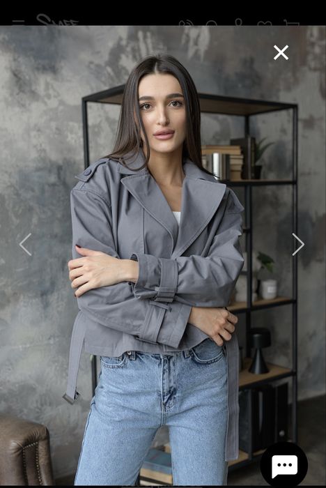 Тренч STAFF графіт колір