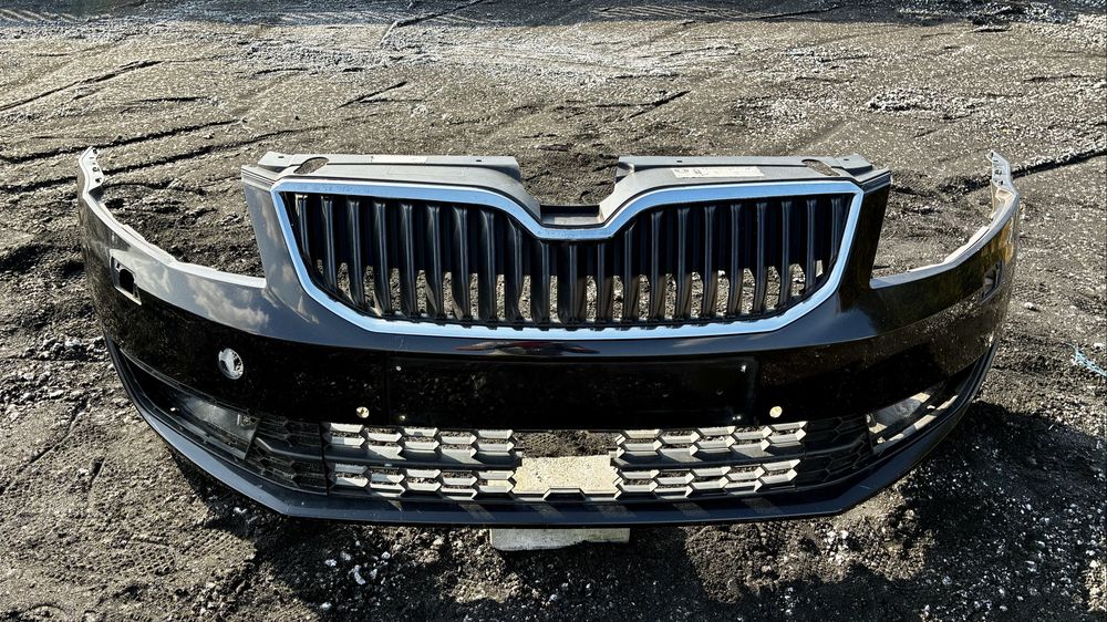 Zderzak przedni spryski + 6xPDC + radar Skoda Octavia 3 III 5E0 LF9R